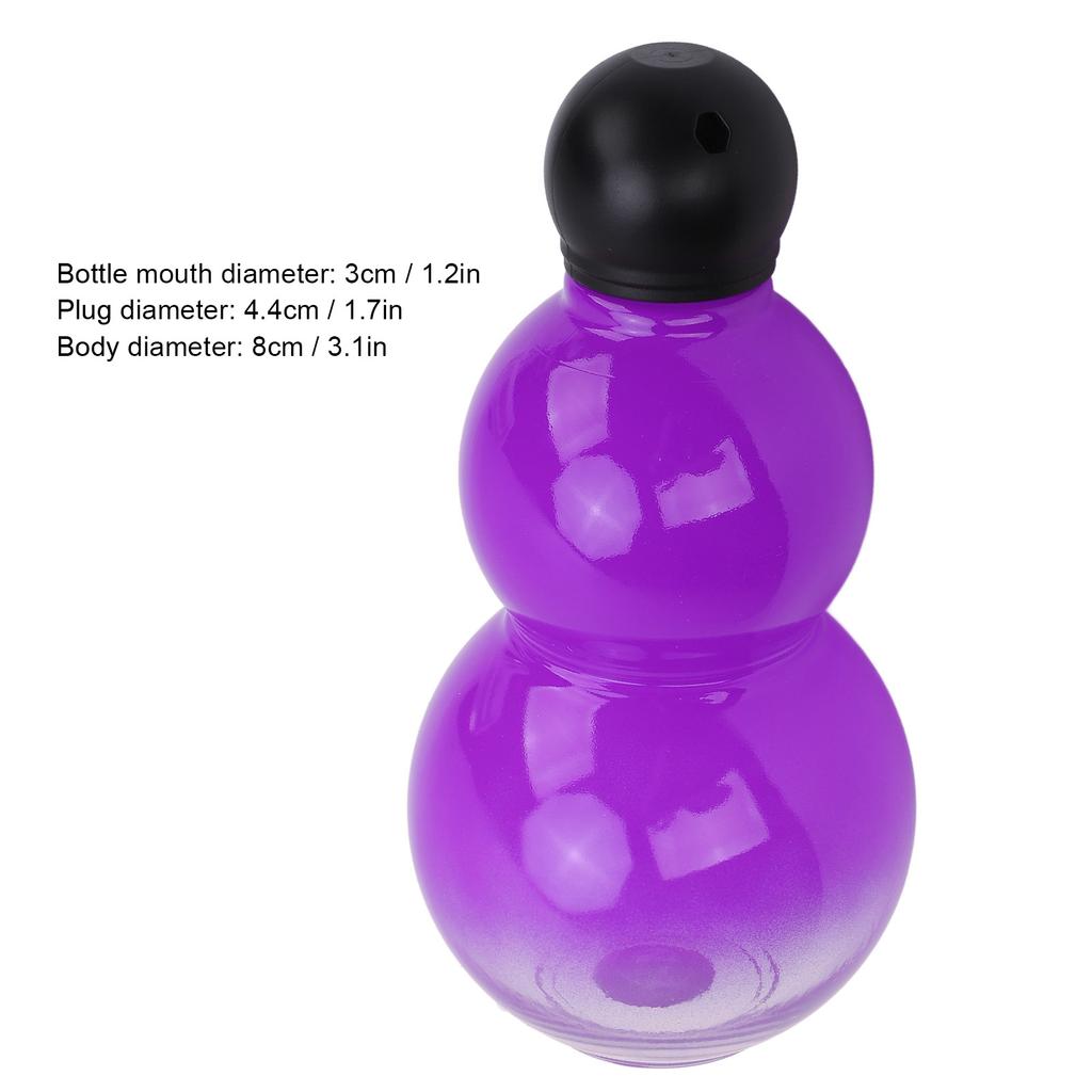 Бутылка для воды в форме тыквы 800 мл Большая емкость PP PC Пластиковая фляга в форме тыквы для спорта и путешествий