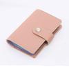 26 Card Slots Multi-function Candy Color Purse PU Leather Credit Card Holder Wallet RFID Blocking