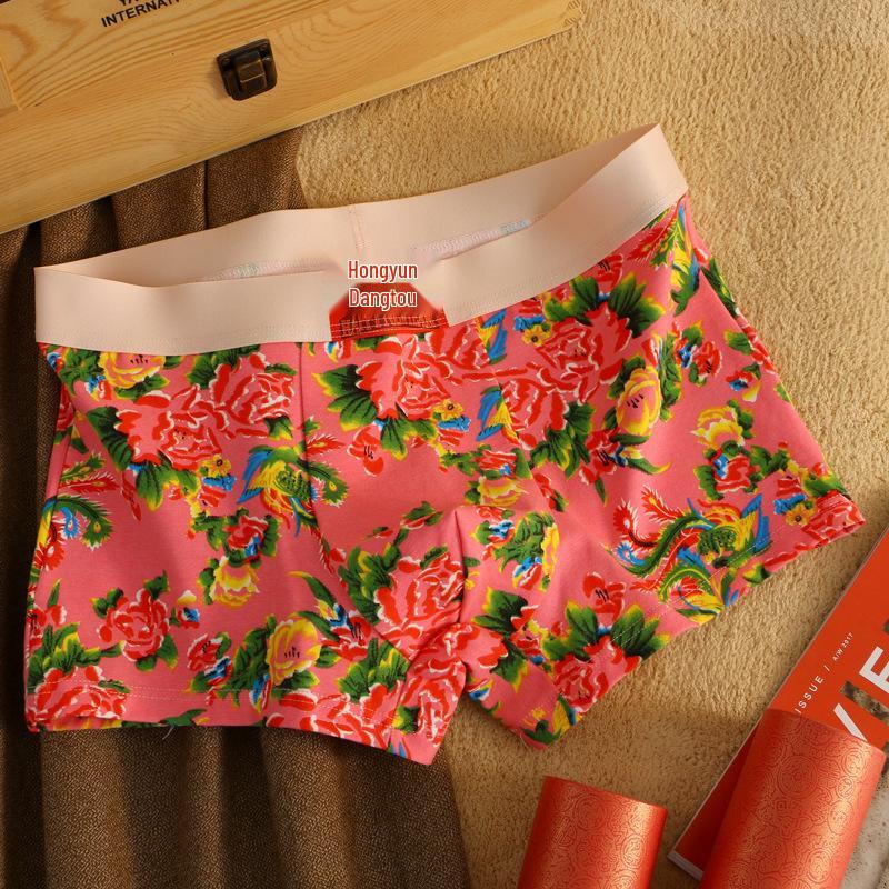 Мужские боксеры-брифы из чистого хлопка с антибактериальным эффектом от Northeast - Дышащие, Удобные, Высококачественные