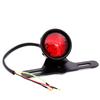 JIAHER Tail Lamp Motorcycle LED Vintage LED Tail Lamp Light License Plate Light with