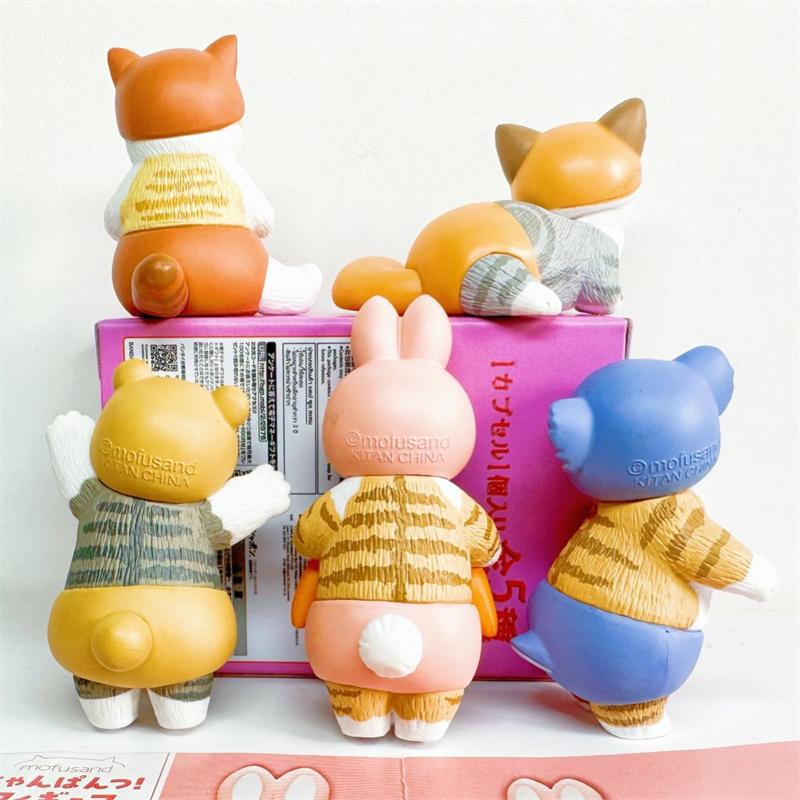 Cat Cos Animal Panda Rabbit Action Figure Toy Decoration Ornaments Xmas Gift