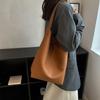 Large Capacity Bag Women's 2025 Spring and Summer New Fashion Versatile Commuter Korean Version Retro Tote Bag Underarm Shoulder Bag