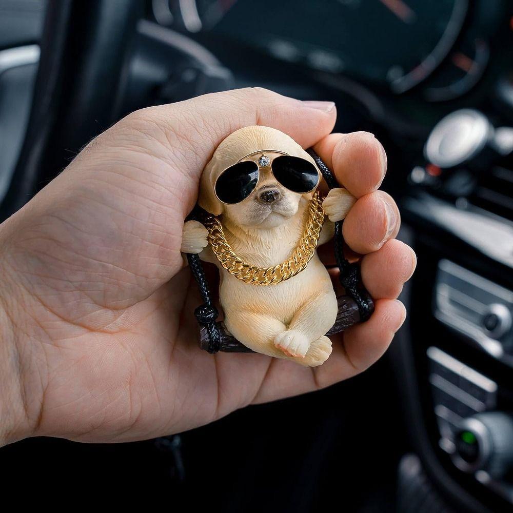 Decoration Auto Interior Accessories Swing Dog Car Hanging Creative Car Pendant Crafts