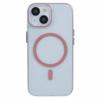 For iPhone 13 Magnetic Phone Case Thickened Hard PC Cover with Metal Buttons