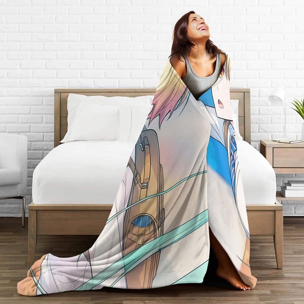 Tsukasa Tenma Blankets Super Soft Novelty Plush Bedding Throws For Boy Girl Bedroom Flannel Bedspread Bed Cover