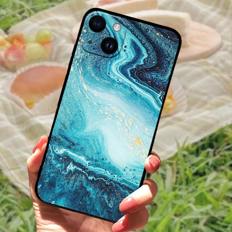Милый чехол для телефона с животными для iPhone 15 Plus, мягкий силикон TPU, ударопрочная задняя крышка для iPhone 15 Pro Max 15Pro, защитные чехлы