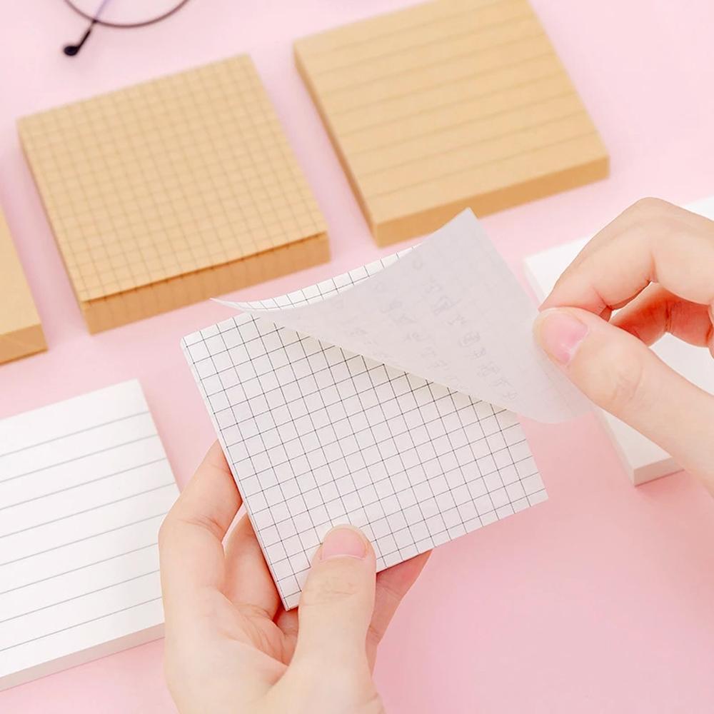 Planner Kraft paper 80sheet/pc Note Paper To do list Notepad Memo Pad Memo Sticky Sticky Notes