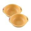 Izoum Pinkfong Corn Soup Bowl, Yellow, 2 Pieces, Popular Korean Parenting Items