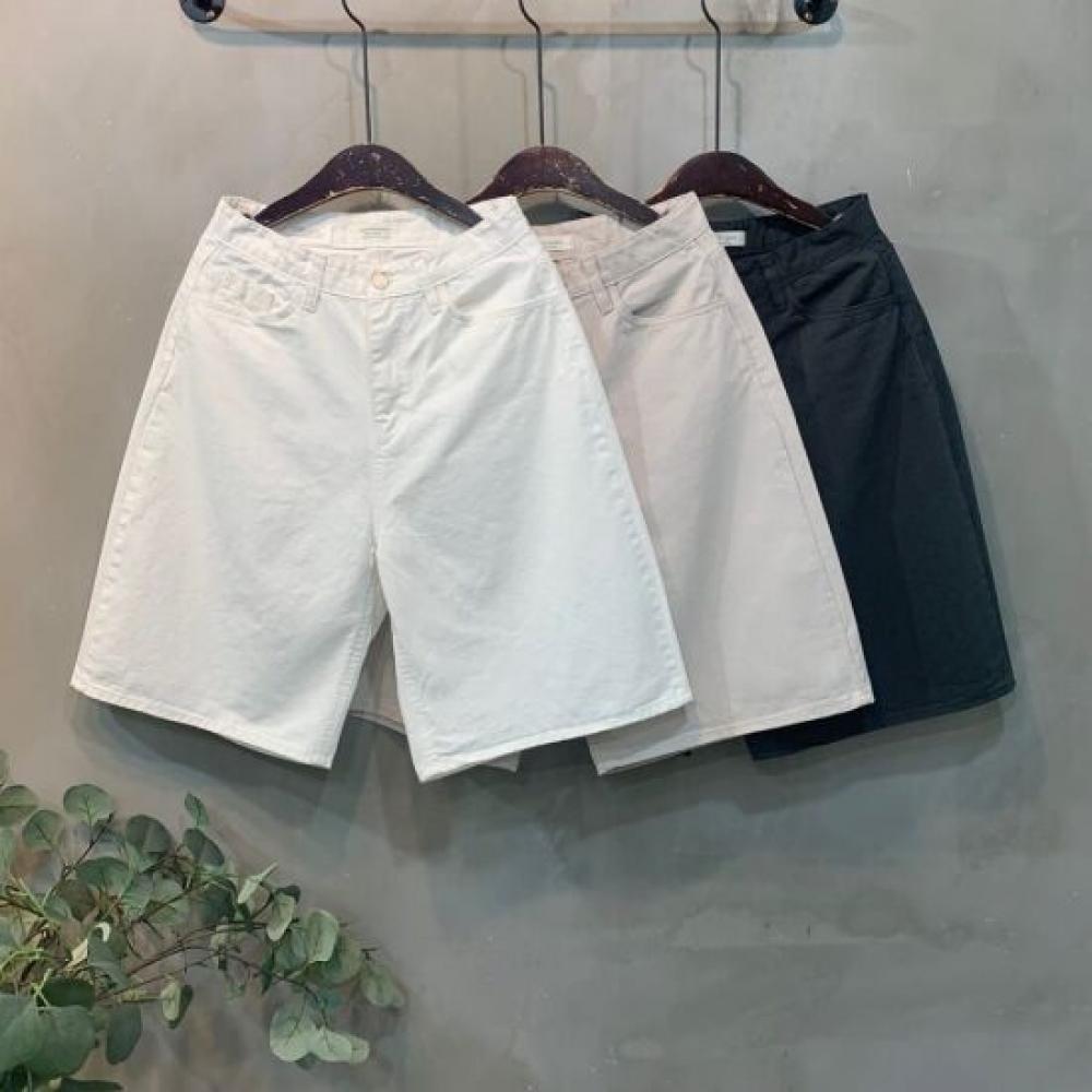 C S In The Room Ruda Ykk Zipper baSiC Bermuda pantS 3Color