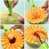 4 In 1 Stainless Steel Fruit Tool Set Melon Ball Spoon Set Knife Shape Set Fruit Carving Knife Cutter Watermelon Slicer Kitchen Accessories KTY