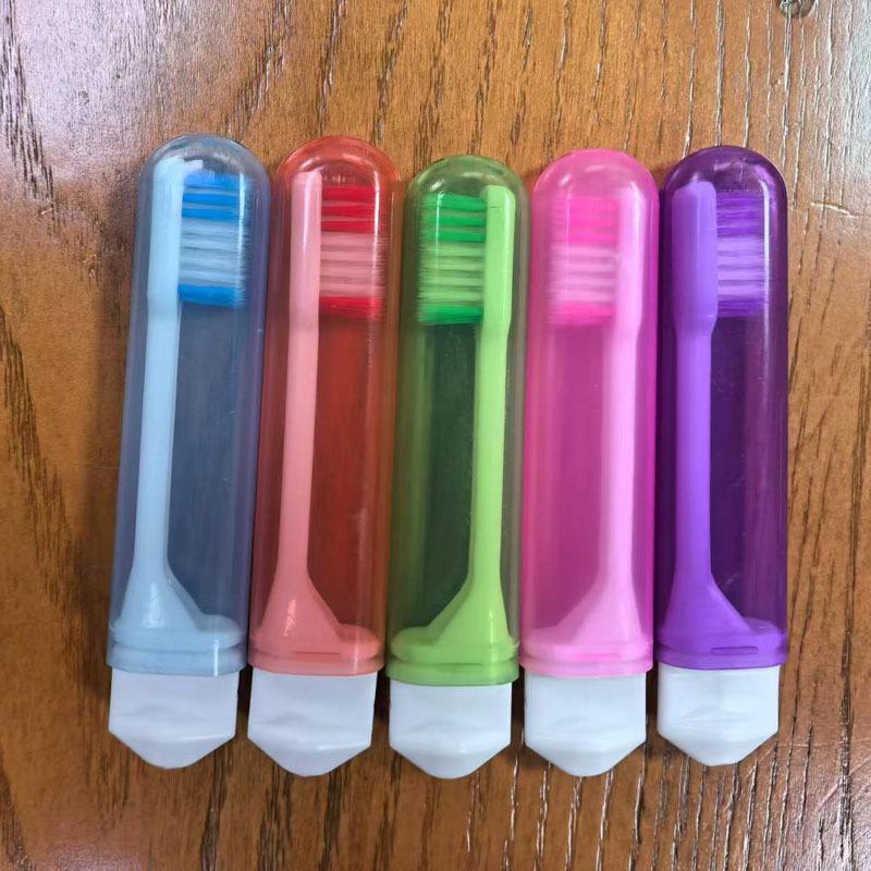 Компактная складная дорожная зубная щетка с мягкой щетиной — размер для взрослых, маленькая головка, многоцветная, портативная