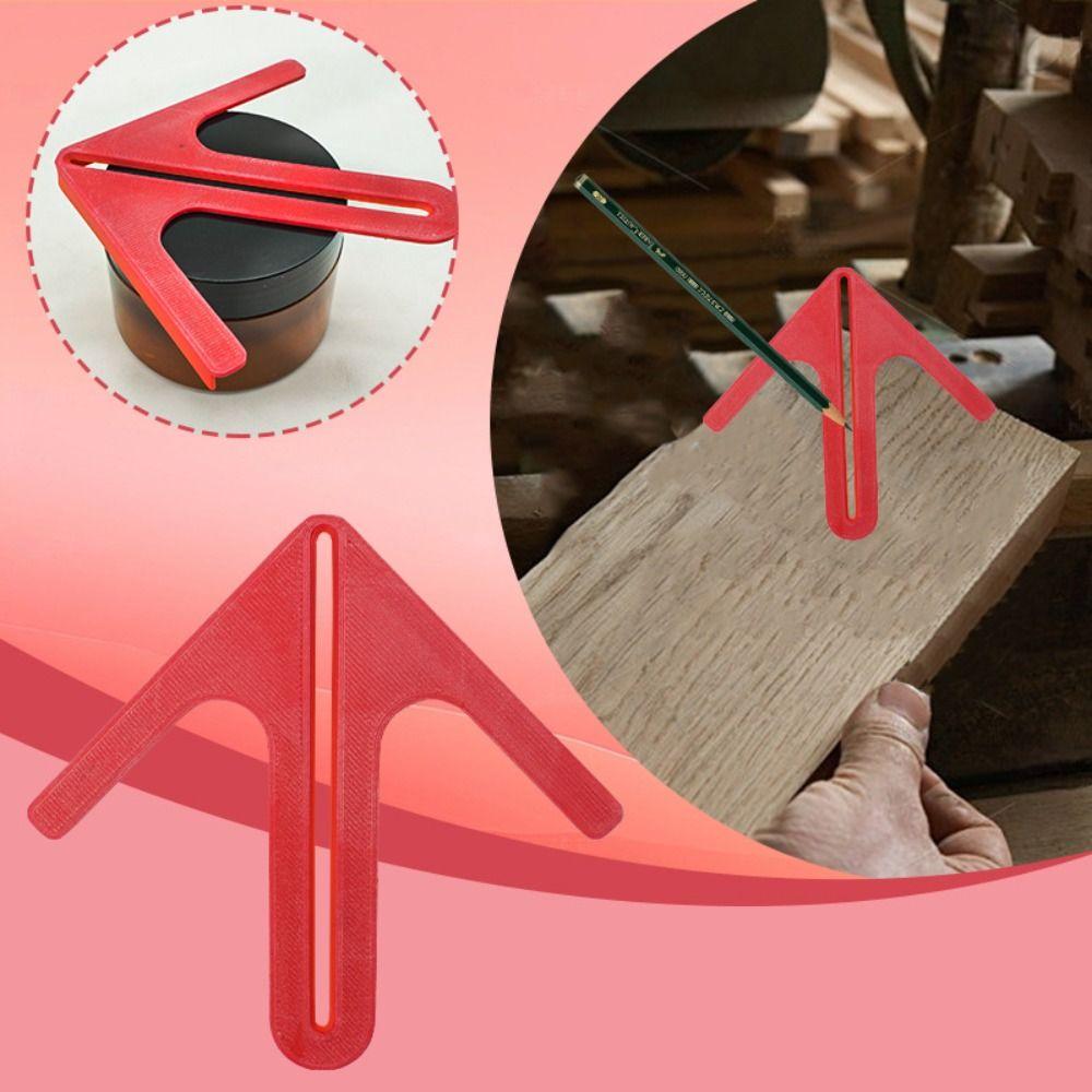 Recyclable Plastic Center Finder Tool Safe Materials Portable Design Engraving Work Piece Centering Device Compact Size