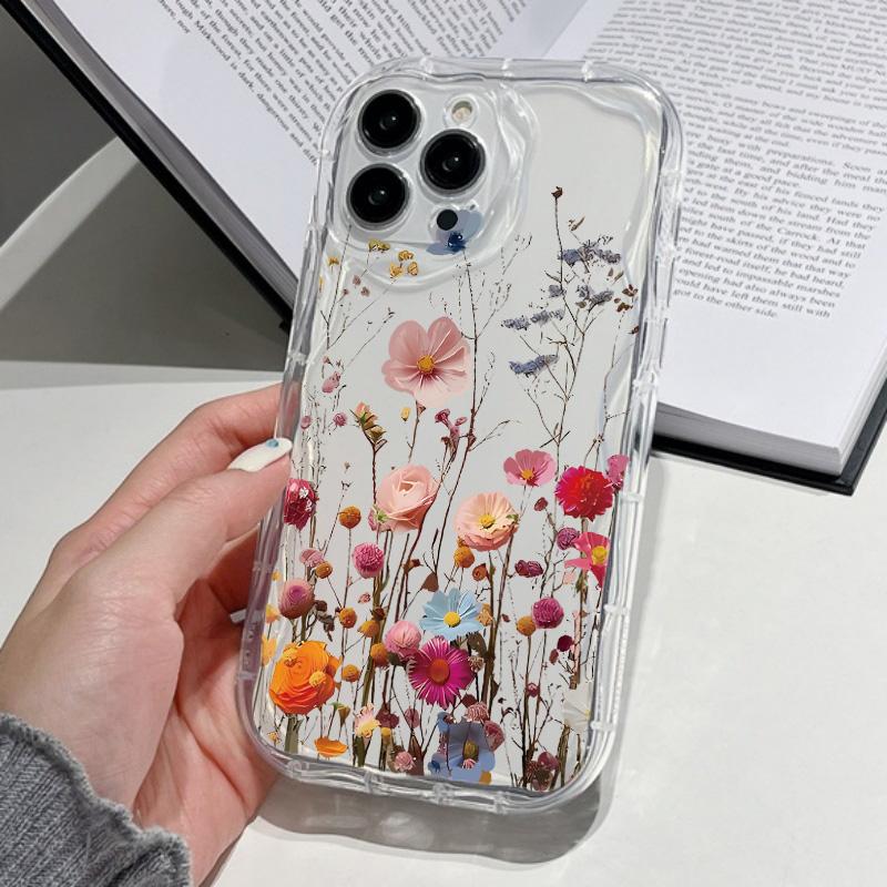 Чехол для Xiaomi Redmi Note 15 14 13 12 Pro Plus 5G 4G Redmi 15C 15 14C 13C 12C 13 A5 Мягкий Тюльпан Сердце с Любовью Листья Цветок Чехол