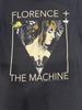 Редкая футболка Florence And The Machine Band Lungs Подарок для фанатов Черная S-5XL Футболка LW429 Унисекс футболка