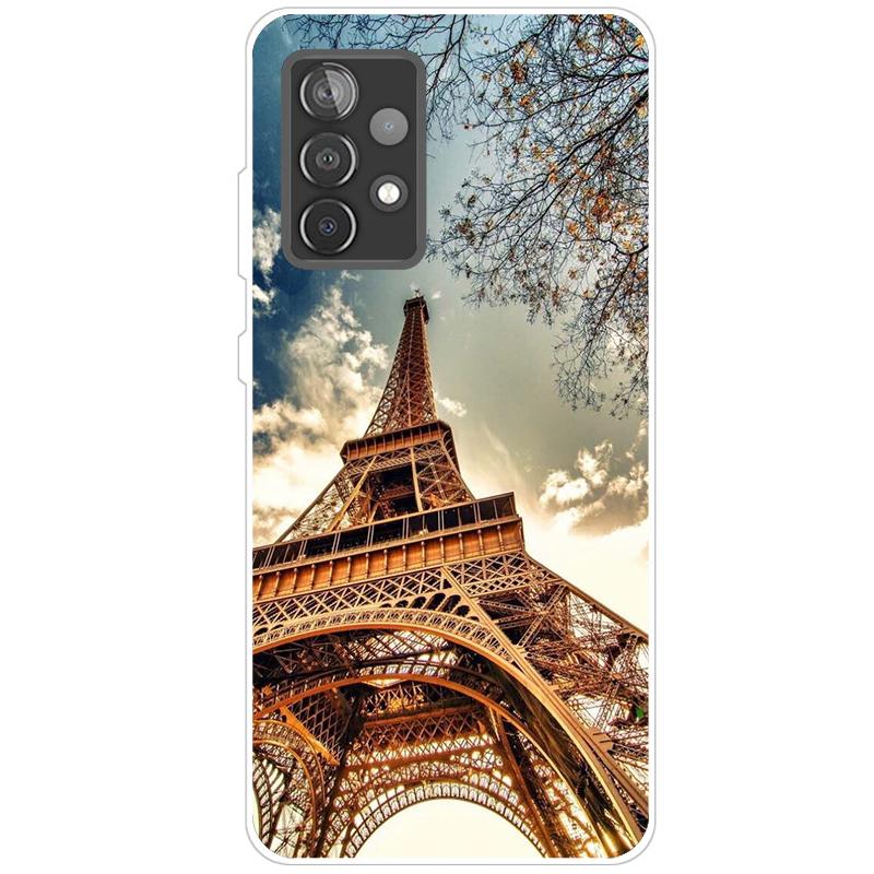 Для чехла Samsung A52s 5G противоударный мягкий силиконовый чехол из ТПУ для Samsung Galaxy A52s 5G чехлы для телефонов A52 S милый мультфильм