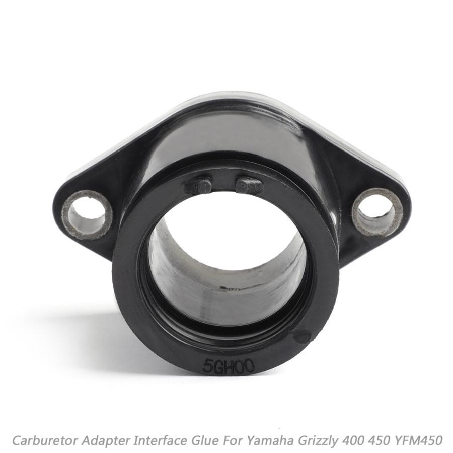 4 шт. Резиновые патрубки карбюратора мотоцикла для Yamaha YFM400A YFM400F YFM450FX Запчасти Соединительный патрубок Впускной коллектор Переходник