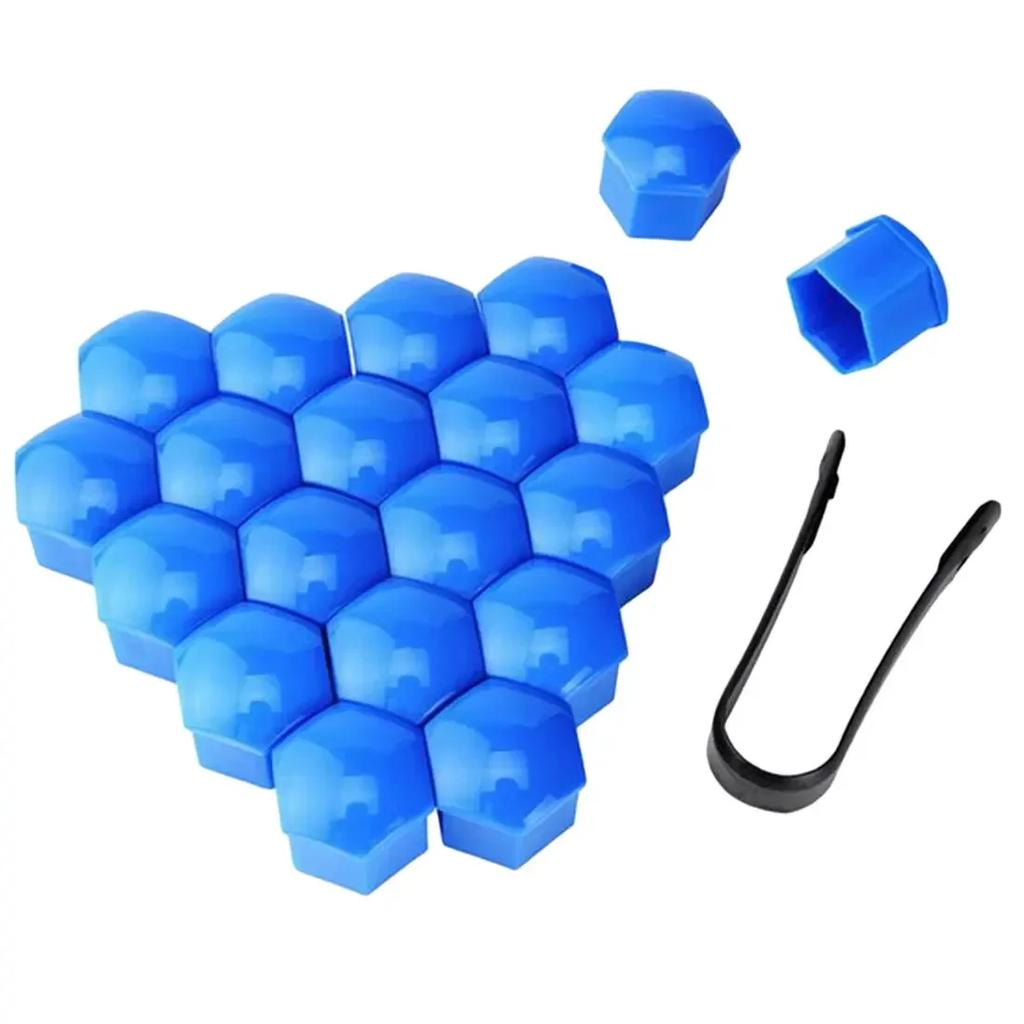 17 мм/19 мм/21 мм 20 шт. колпачки для колесных гаек автомобиля, защитные крышки, колпачки для винтов ступицы, черная крышка для болтов с гайками для автомобильных шин, украшение для шин