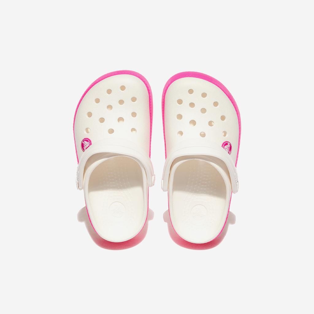 Crocs Croc Band Chevron Light Clog Kids, CRS210465, 1010104311, популярная корейская обувь
