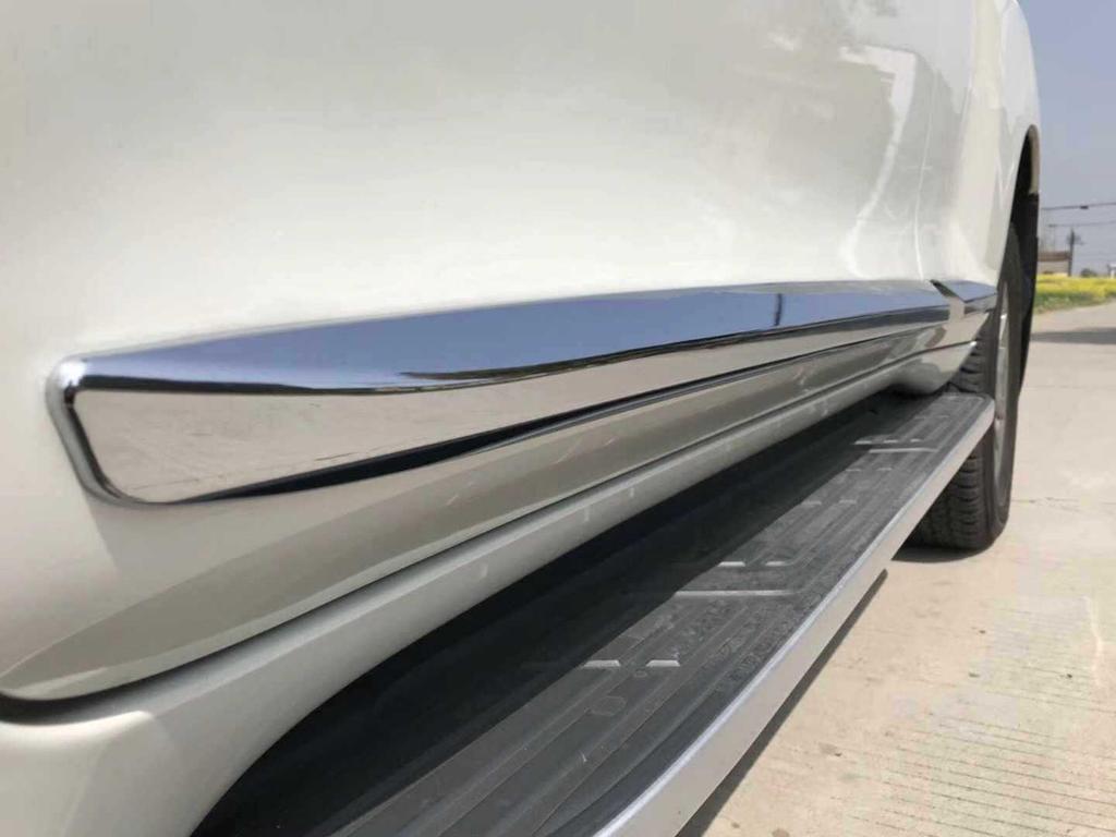 Накладка на кромку двери Prado от царапин и ударов (Модели 2010-2023 гг.)