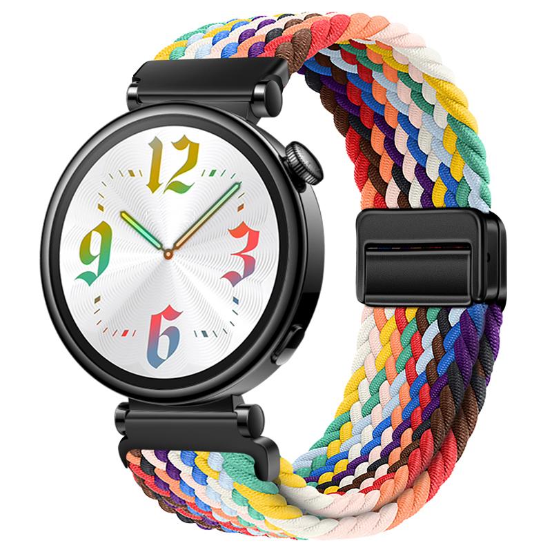 18 мм Плетеный магнитный ремешок для huawei watch GT 5 4 41 мм Спортивный ремешок для HUAWEI watch GT 4/GT 5 pro 42 мм ремешок