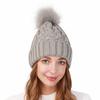 New European and American Fleece and Thickened Woolen Hat A Fashionable Outdoor Cold Proof and Warm Knitted Hat for Women in Autumn and Winter