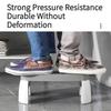 Toilet Stool Thicken Anti-Slip Children Elderly U-Shaped Bathroom PP Foot Rest Stool