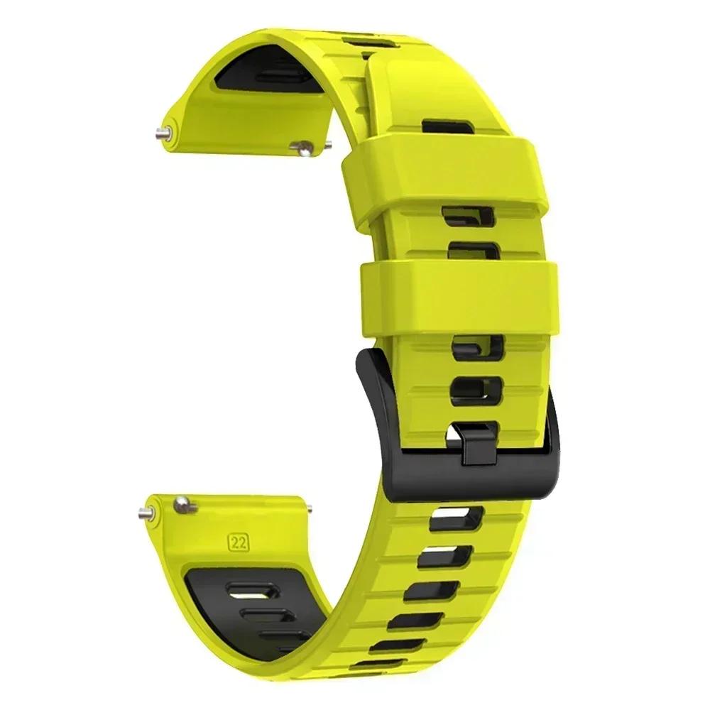 Silicone 20mm 22mm Band For Amazfit GTR 4 3 Pro/GTR 2e Watch Strap ForBALANCE 2/GTS 4 2 mini/Bip 6 5/Active 2 Bracelet Watchband