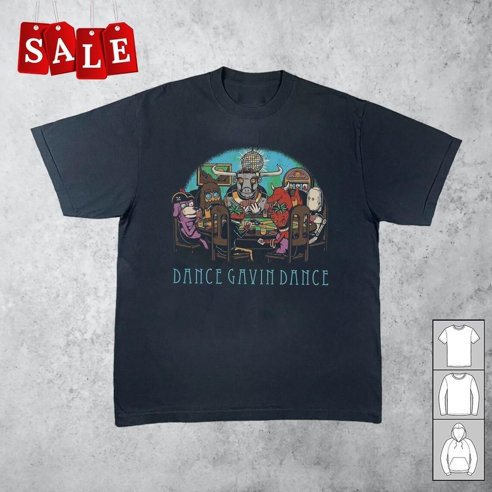 Hot DANCE GAVIN DANCE AN EVENING WITH FRIENDS Gift For Fans Men All Size JM43 Unisex T-Shirt