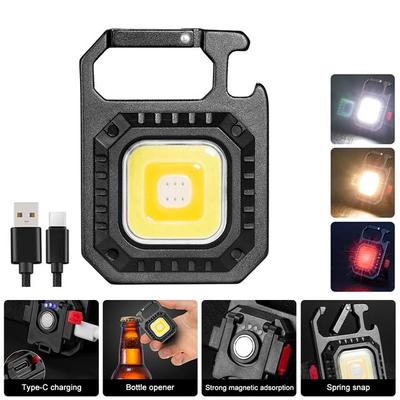 Светодиодный красный синий плечевой полицейский фонарь USB C перезаряжаемый мигающий безопасный новый светильник мини-брелок фонарик велосипедный предупреждающий световой сигнал