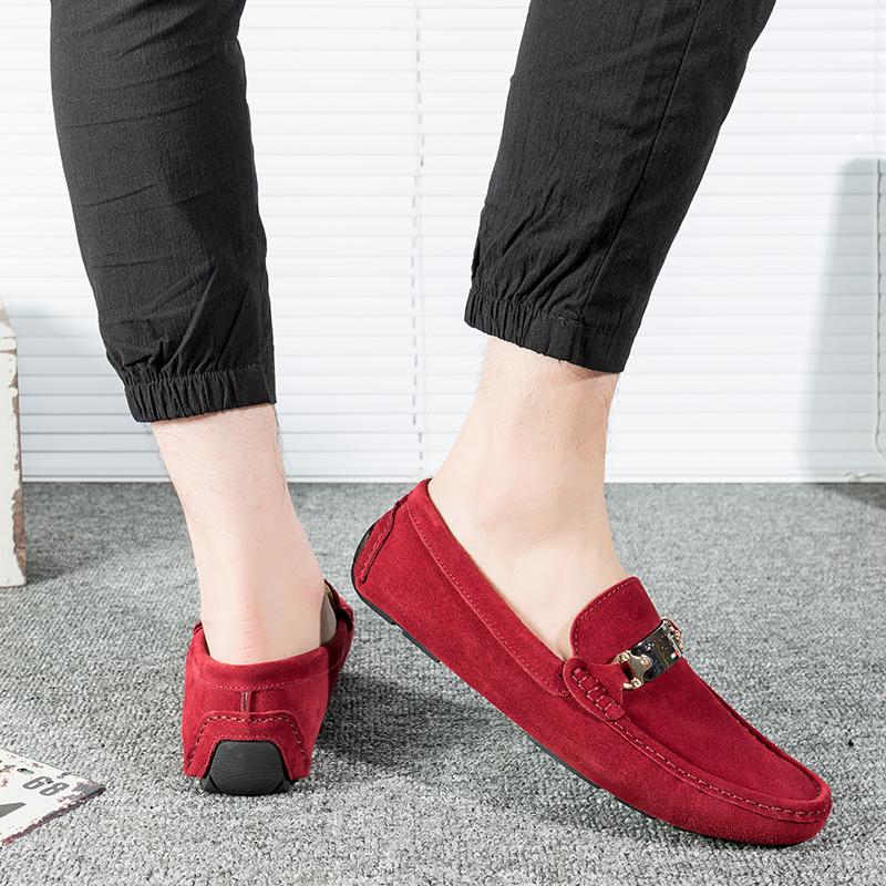 Мужские мокасины из кожи и замши, роскошные дизайнерские летние новые мужские мокасины, повседневная обувь, мужские туфли на плоской подошве, легкие туфли для вождения