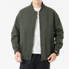 American Men's Spring and Autumn New Baseball Collar Jacket Men's Sports Casual Simple Fashion Versatile Loose Top Coat