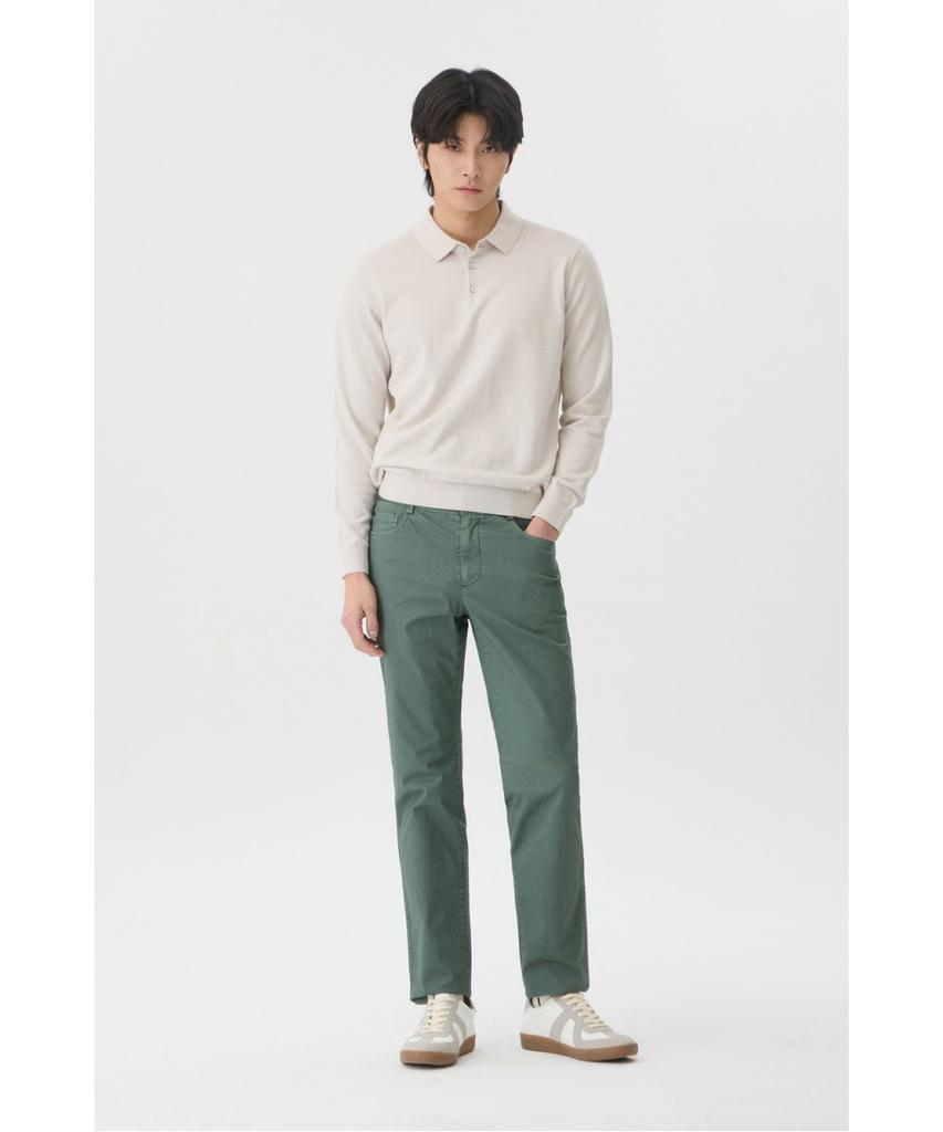 BRENTWOOD [Essentials] Washable Polo Neck Sweater Brwax26211Ivx