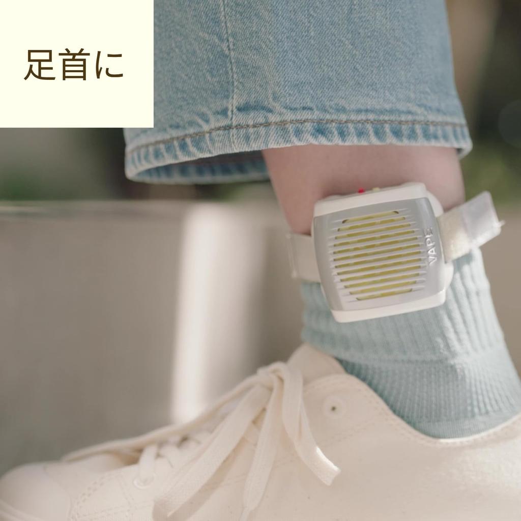 Fumakilla Anywhere Vape Портативный репеллент от насекомых Нет. 1 Набор Future, Металлический серый, Основной блок + 2 сменных репеллента [Оптовая покупка]