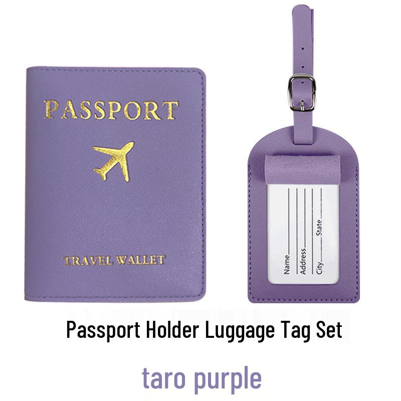 Cross-Border Luggage Tag & Passport Holder Set