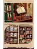 CuteBee Сова Книжный магазин Миниатюрный DIY Коттедж Книжная полка