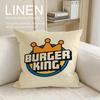 Brand Burger King Cushion Cover Pillowcase Set Pcs x x Breathable Washable Sofa Cushion Cover