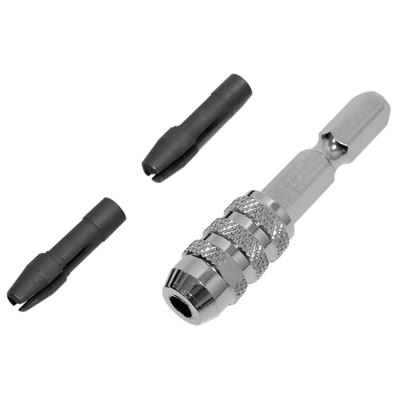Тиски ENGINEER Pin для электрической отвертки с 2 цангами (Квадратный тип) ТП-20