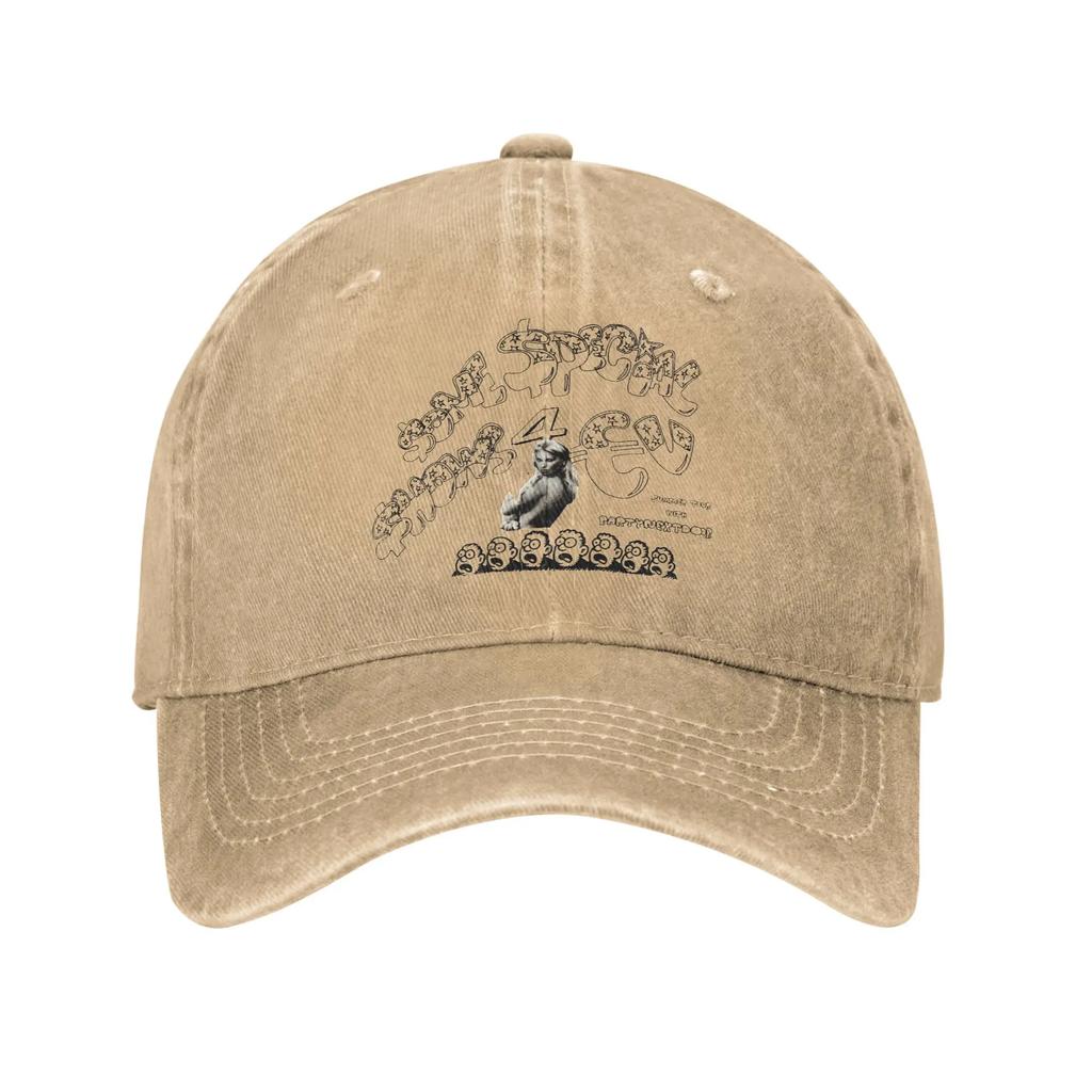 Drakes Europe Tour Partynextdoor 2025 Baseball Cap Casual Distressed Cotton Some Special Shows Headwear Outdoor Workouts Hats