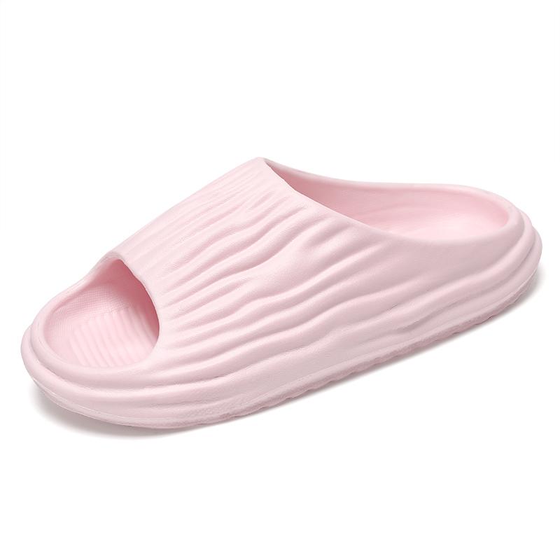 Модные мужские и женские пляжные шлепанцы Повседневные модные удобные пляжные сандалии шлепанцы нескользящие для купания ванная комната обувь для пары