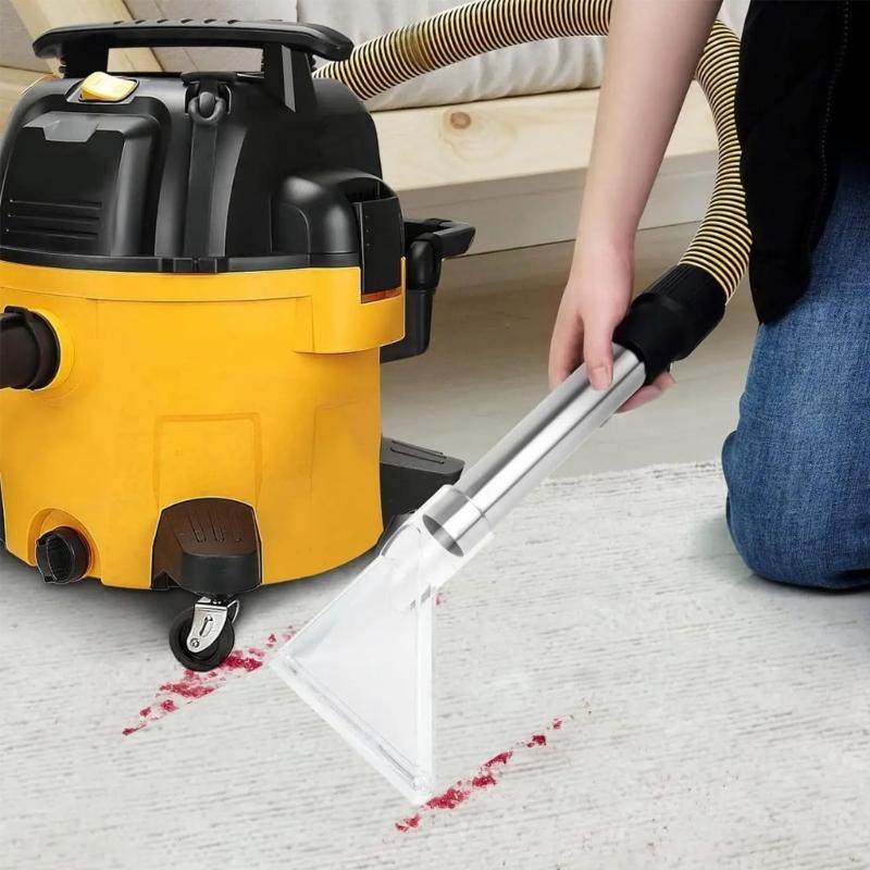 Комплект аксессуаров для влажной и сухой уборки Компактный дизайн Подходит для чистки ковров Ухода за обивкой и Детейлинга автомобилей