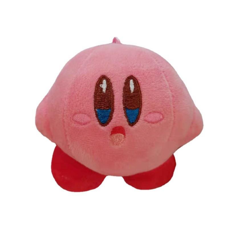 Whimsical Kirby Plush Keychain Doll Adorable Animal Bag Decor Soft Touch 10cm