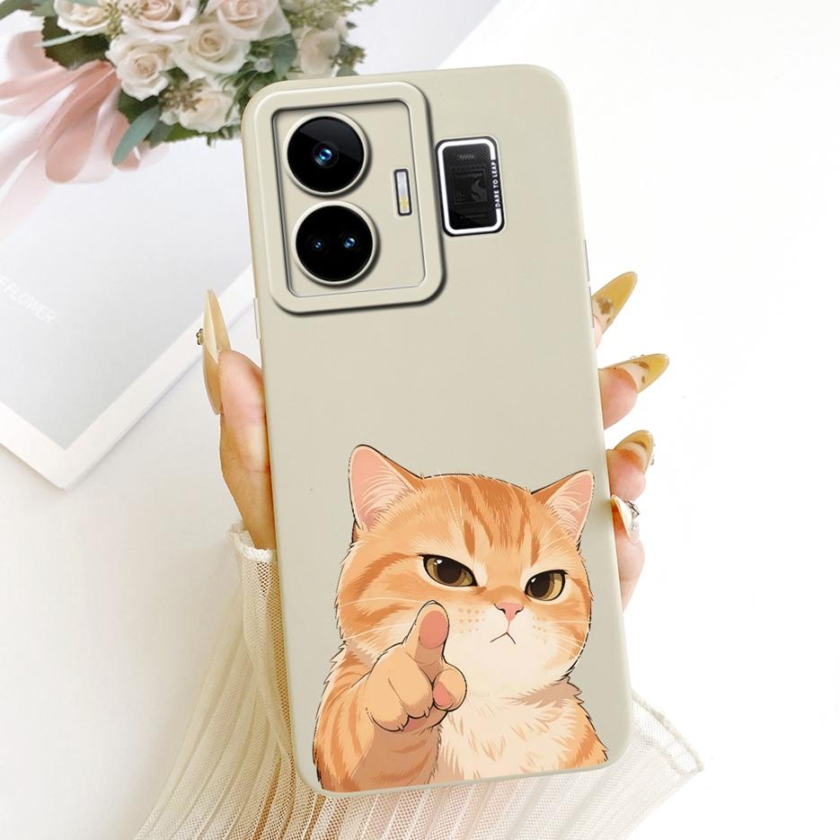 For Realme GT Neo 5 Case RealmeGT3 RMX3709 Cool Owl Dragon Painted Cover Soft Silicone Case For Realme GT 3 GT3 GTNeo5 240W Bags