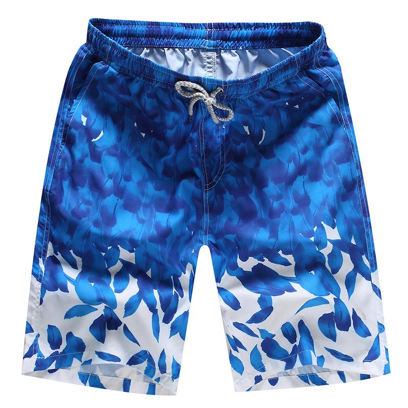 Men's Quick-Dry Beach Shorts: Summer Seaside Swim & Sports, Loose Five-Point Pants for Couples