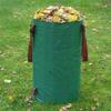 Heavy Duty Leaf Bag Reusable Yard Waste Bag Collapsible Lawn Bag Garden Leaf Collection Bag for Grass Clippings Branches