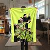 Футбольная команда Арсенал, Фланелевое одеяло с узором, Высокое качество, Удобное для всех сезонов, Домашний декор, Тепло и уют, Идеально для подарков.