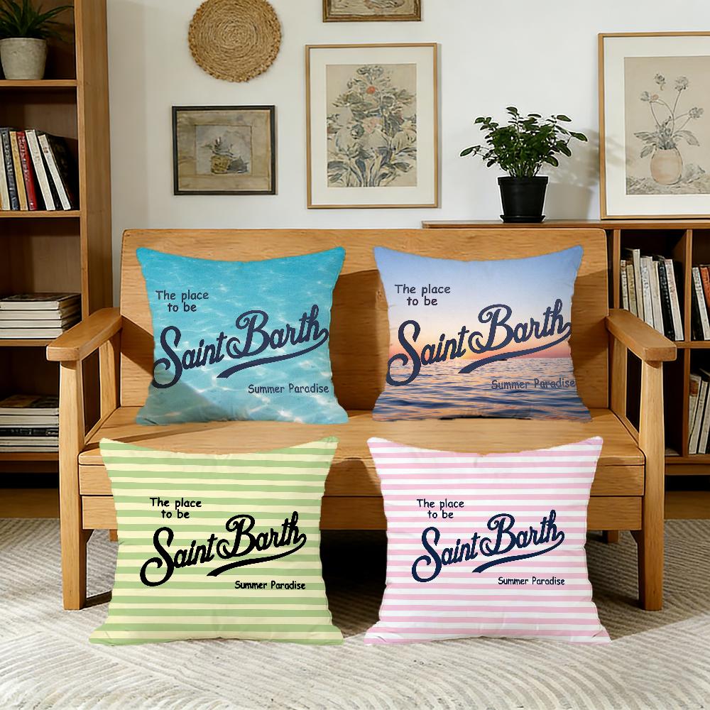 Bbarthh Ssainttt cushion cover For Pillow Printing Sofa Decoration Home Car Room Coffee Shop Office Nordic Simplicity