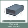 Desktop Drawer Box Desktop Cosmetic And Stationery Storage Box Desk Organizer With Window Stack Able Transparent Storage Boxs