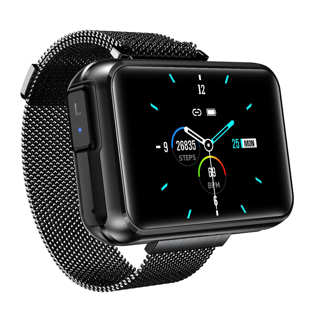 Умный браслет с беспроводными наушниками BT Earbud, часы 2 в 1, интеллектуальный браслет, музыка для сна