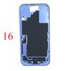 Для iPhone 16 Полный корпус Средняя рамка Окантовка С шлейфом кнопок громкости и питания Боковые кнопки Шасси Запчасти для ремонта