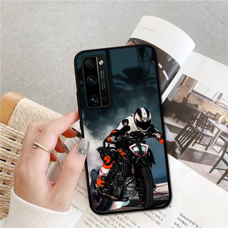 Спортивный чехол для телефона Moto Cross для Huawei Honor V30 30 9X 7A Pro View 20 10 9 Lite 10I 8C 8X 5A Play Cover